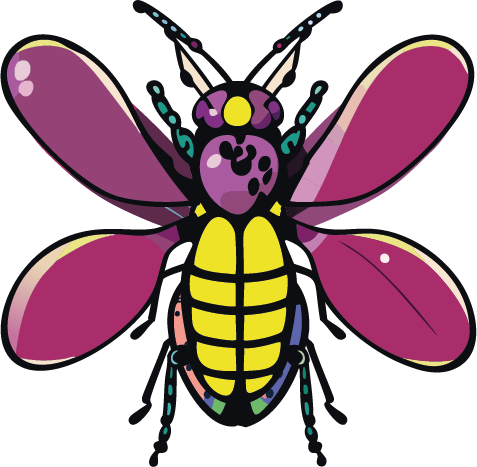 colorful insect